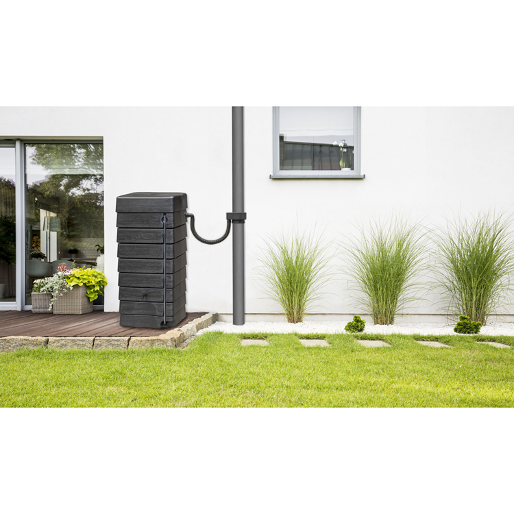 Load image into Gallery viewer, Harcostar 1066442 - regenton muurtank zwrt 276l | 2 stuks