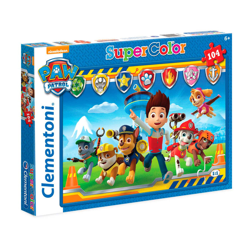 Afbeelding laden in galerijviewer, Clementoni puzzel paw patrol, 104st.
