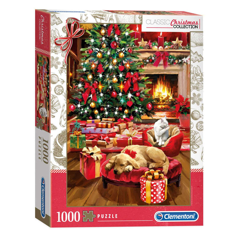 Afbeelding laden in galerijviewer, Clementoni Puzzel Kerst, 1000st.