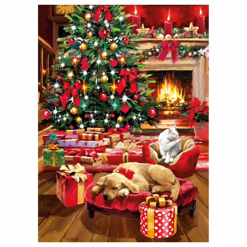 Afbeelding laden in galerijviewer, Clementoni Puzzel Kerst, 1000st.