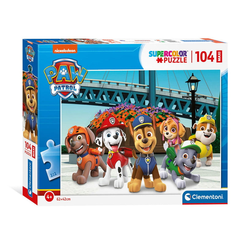 Load image into Gallery viewer, Clementoni maxi puzzel paw patrol, 104st.