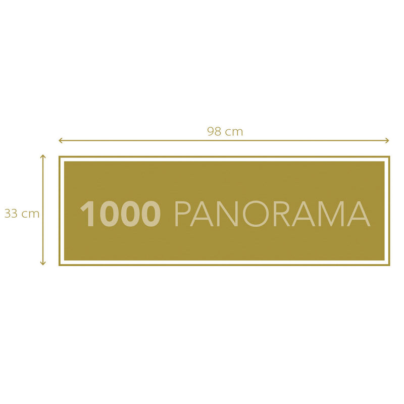 Load image into Gallery viewer, Clementoni Panorama Puzzel Disney Pixar, 1000st.