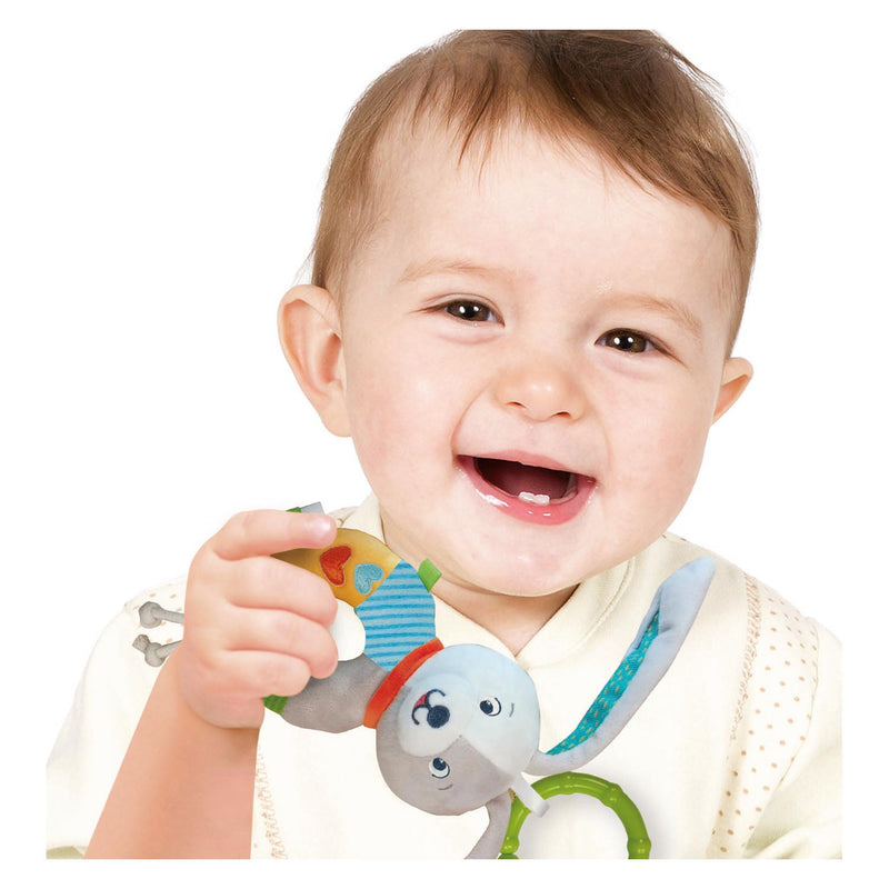 Load image into Gallery viewer, Clementoni baby - pluchen rammelaar konijn