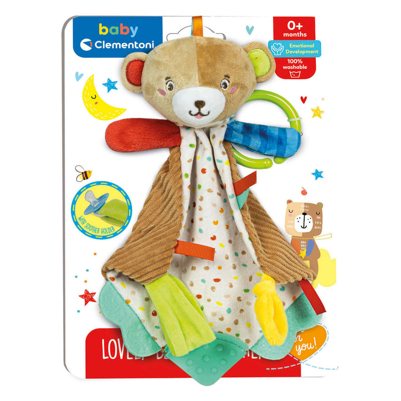 Load image into Gallery viewer, Clementoni baby - pluchen rammelaar beer