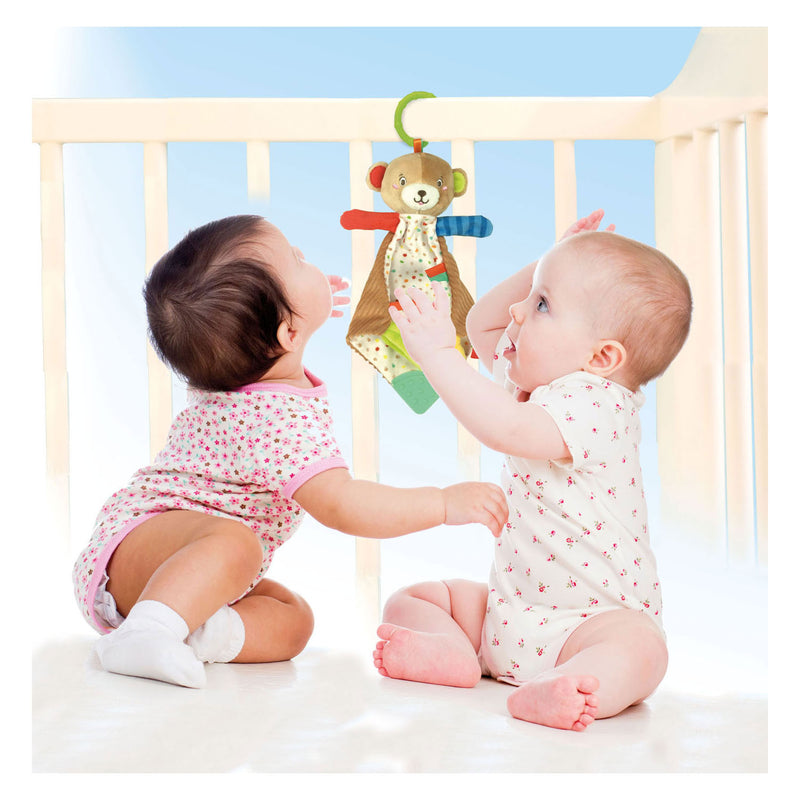 Afbeelding laden in galerijviewer, Clementoni baby - pluchen rammelaar beer
