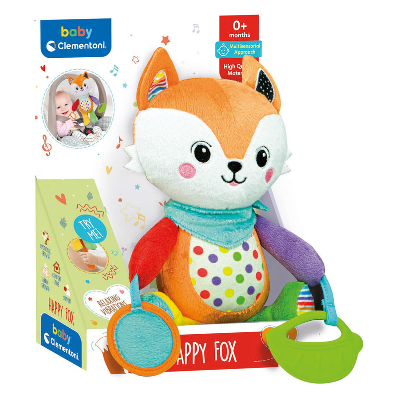 Load image into Gallery viewer, Clementoni Baby Knuffel Vos