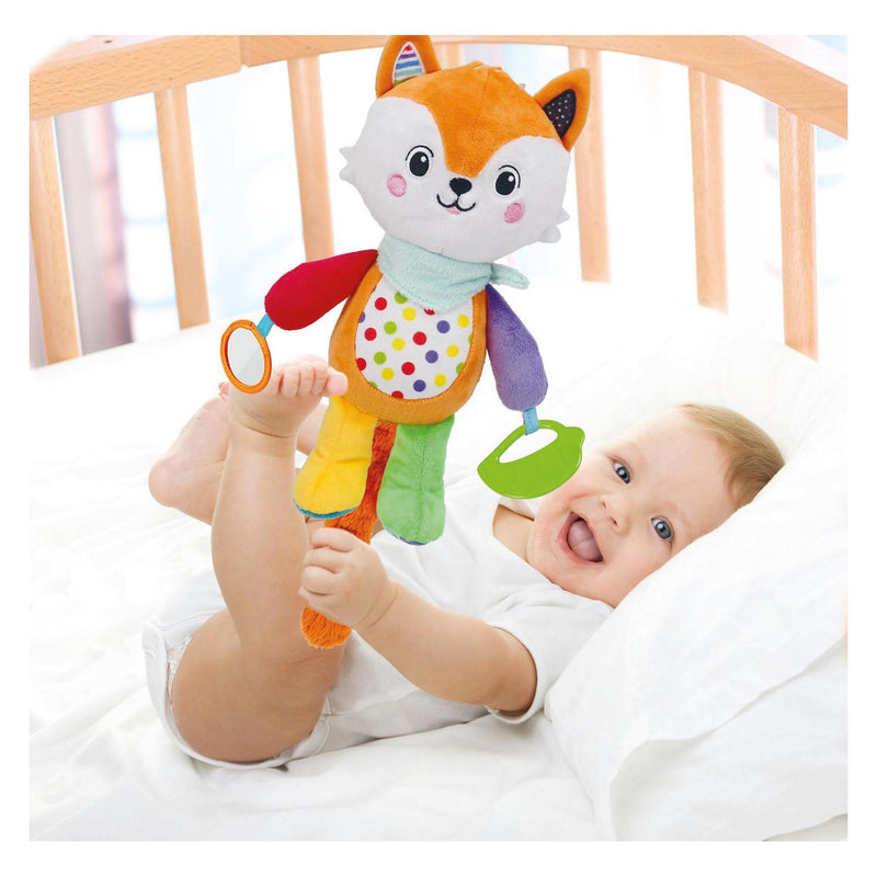 Load image into Gallery viewer, Clementoni Baby Knuffel Vos