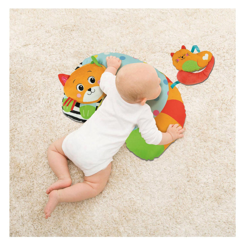 Load image into Gallery viewer, Clementoni Baby Tummy Time Kussen Kitty Cat