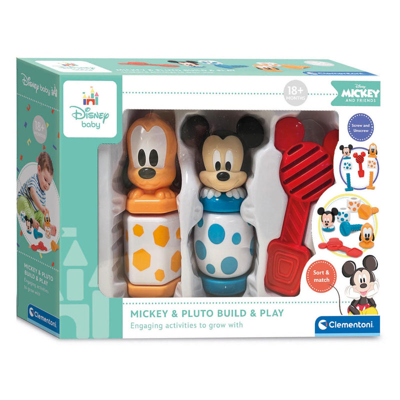 Load image into Gallery viewer, Clementoni Disney Baby Mickey Mouse Bouw Speel
