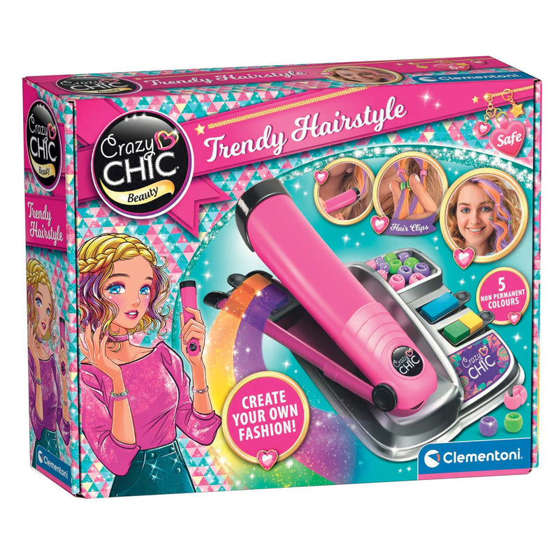 Load image into Gallery viewer, Clementoni crazy chic - trendy hairstyle haarverf kit
