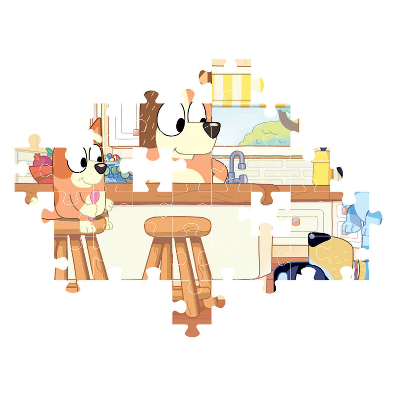 Load image into Gallery viewer, Clementoni legpuzzel - bluey in de keuken, 104st.