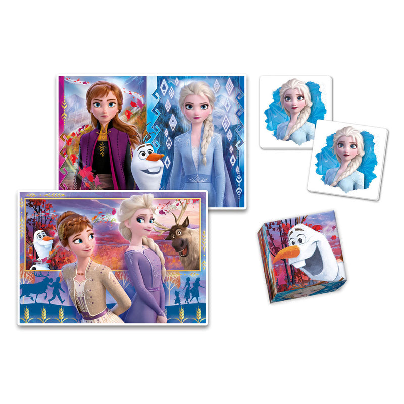Afbeelding laden in galerijviewer, Clementoni edukit 4-in-1 frozen 2