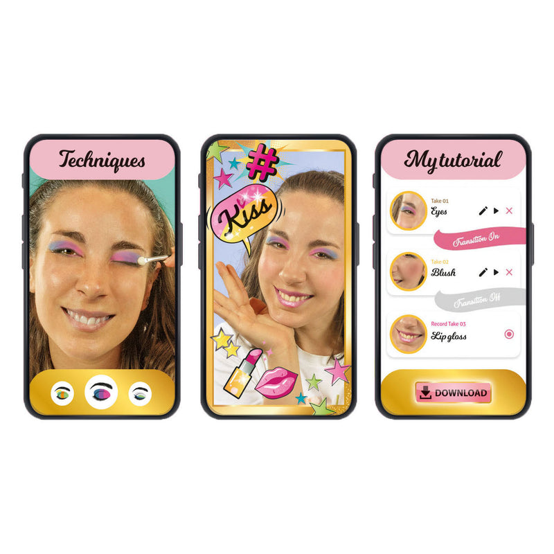 Load image into Gallery viewer, Clementoni crazy chic make-up studio + licht