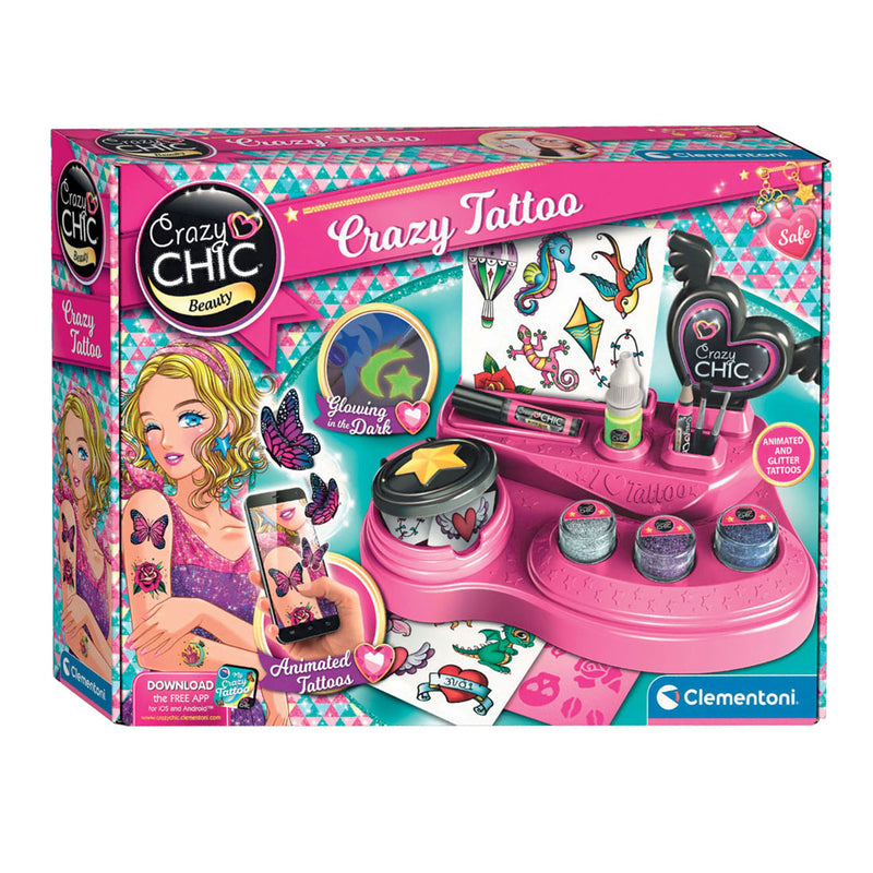 Load image into Gallery viewer, Clementoni crazy chic crazy tattoo studio