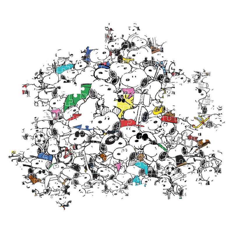 Load image into Gallery viewer, Clementoni legpuzzel impossible peanuts snoopy, 1000st.