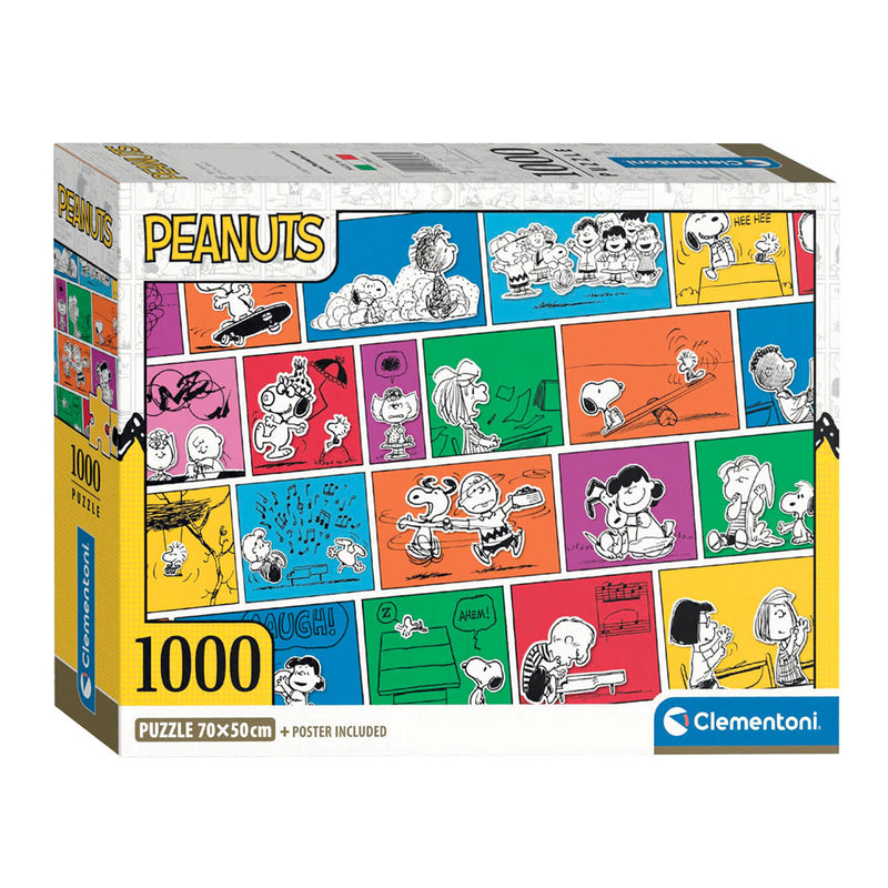 Load image into Gallery viewer, Clementoni legpuzzel peanuts snoopy, 1000st.