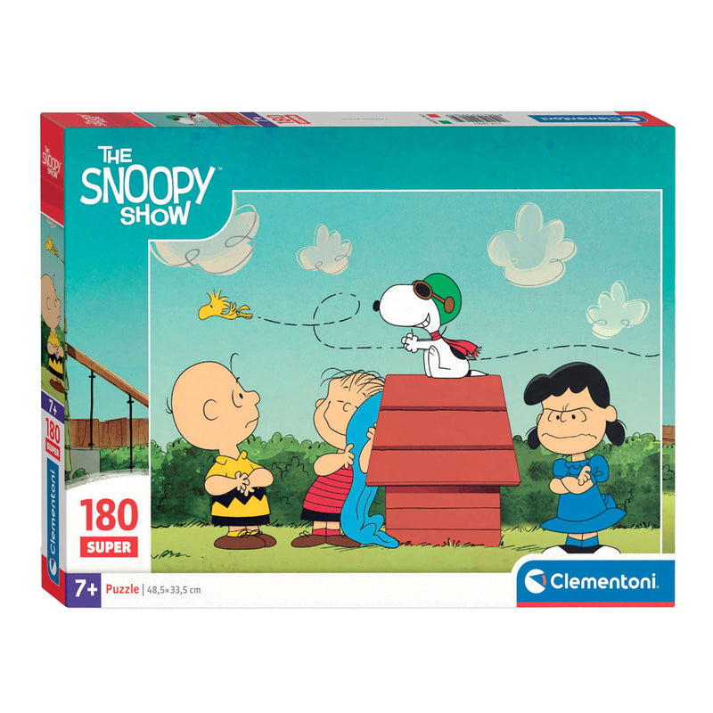 Load image into Gallery viewer, Clementoni legpuzzel peanuts snoopy, 180st.