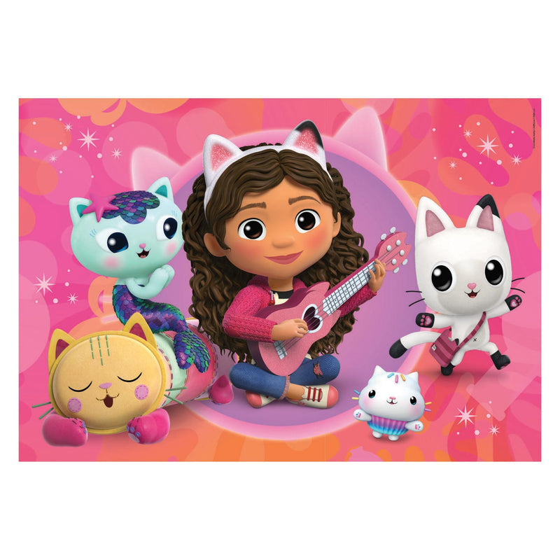 Load image into Gallery viewer, Clementoni supercolor puzzel gabbys dollhouse 2x20 stukjes