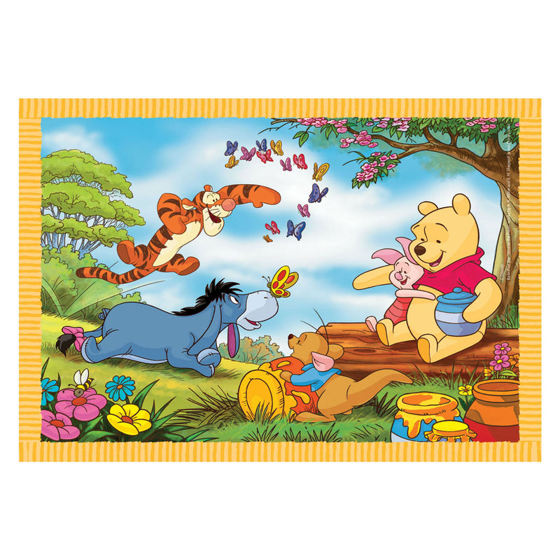 Load image into Gallery viewer, Clementoni legpuzzel color disney winnie de poeh, 4in1