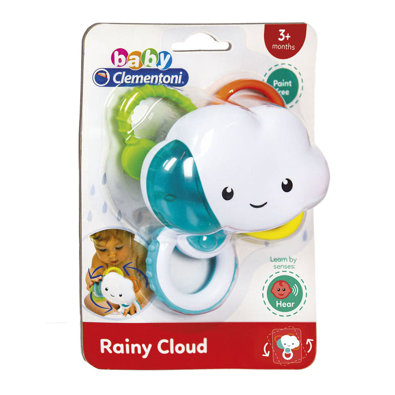 Load image into Gallery viewer, Clementoni baby rammelaar wolk