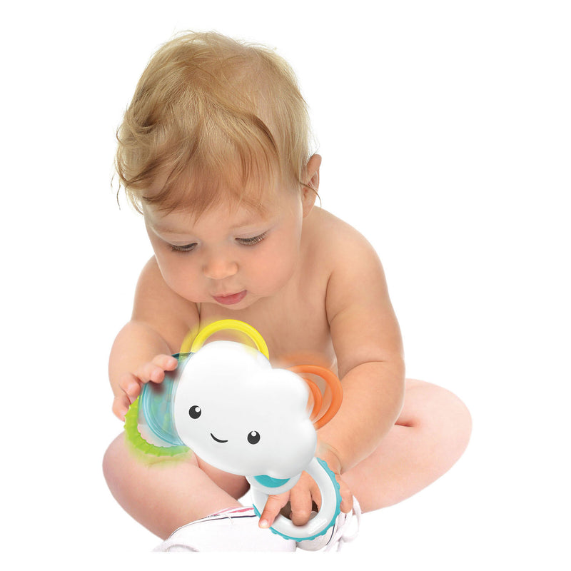 Load image into Gallery viewer, Clementoni baby rammelaar wolk