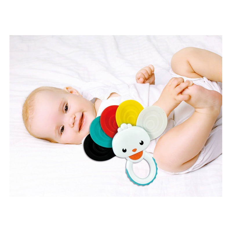 Load image into Gallery viewer, Clementoni baby rammelaar pauw