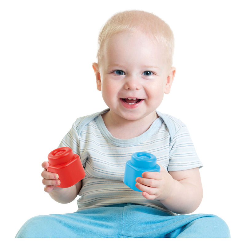 Load image into Gallery viewer, Clementoni baby soft clemmy blokken met opbergtas - 20dlg.