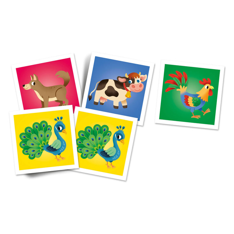 Load image into Gallery viewer, Clementoni memo farm animals