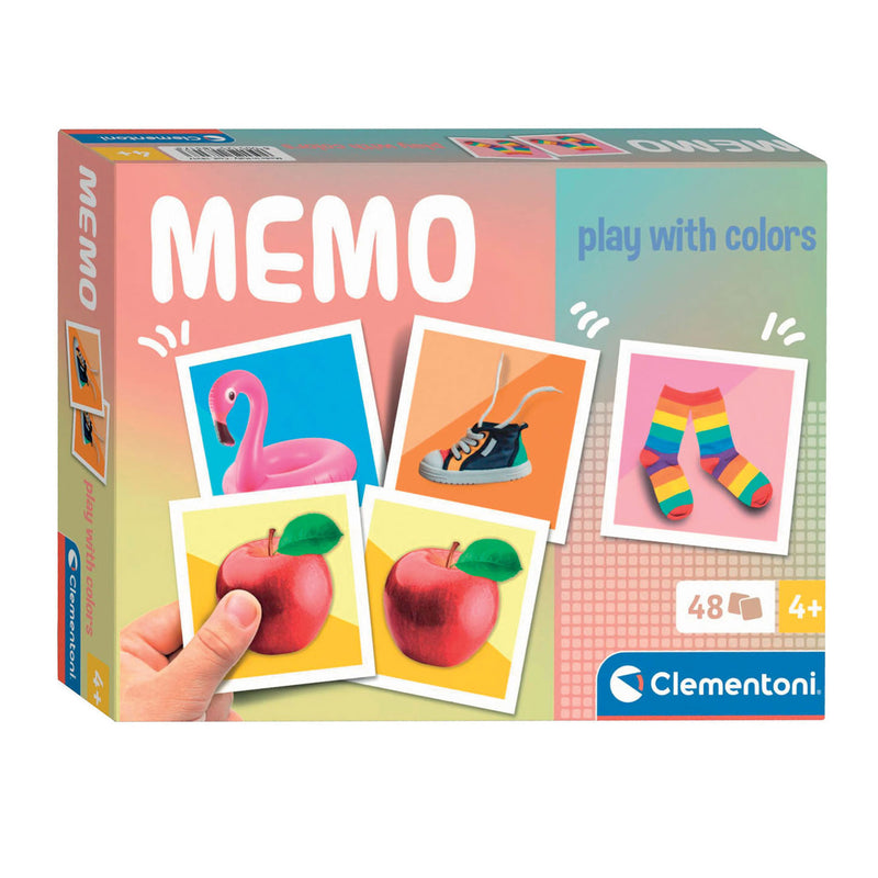 Load image into Gallery viewer, Clementoni memospel met kleuren