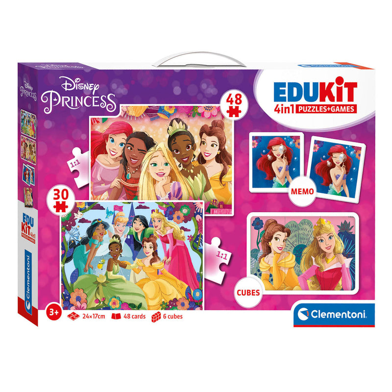 Load image into Gallery viewer, Disney clementoni edukit 4in1 princess