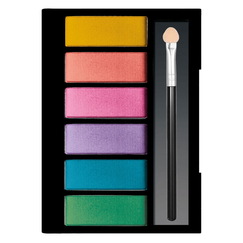 Load image into Gallery viewer, Clementoni crazy chic oogschaduwpalet tropical vibe, 6 kleuren