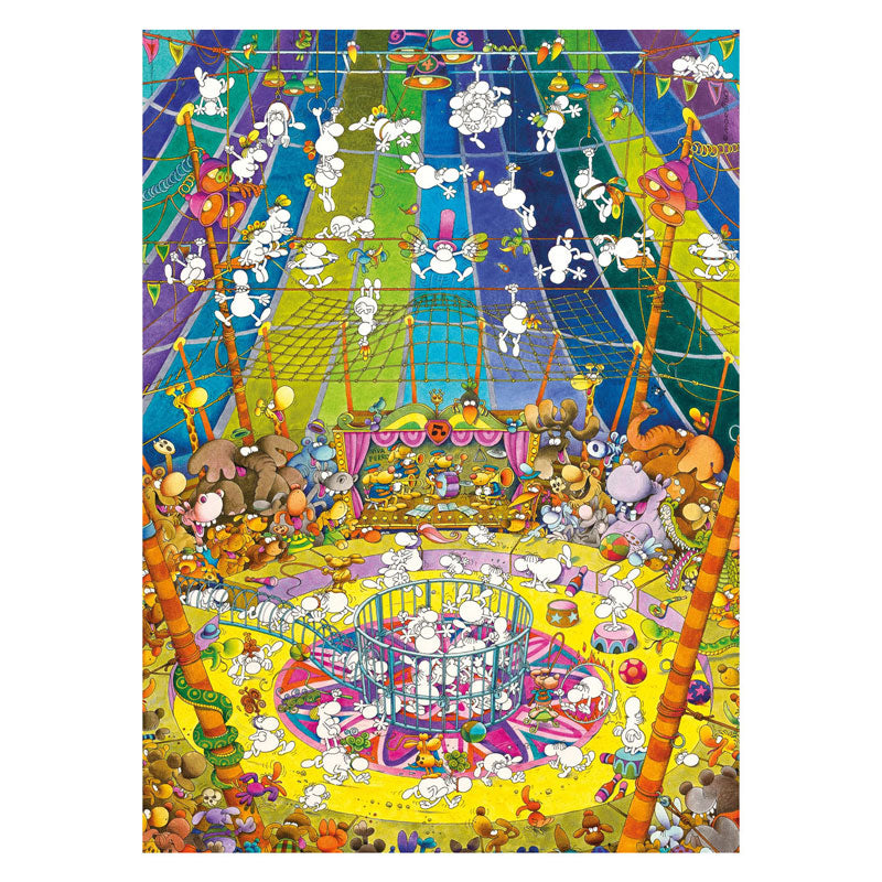 Load image into Gallery viewer, Clementoni legpuzzel mordillo the show, 1000st.