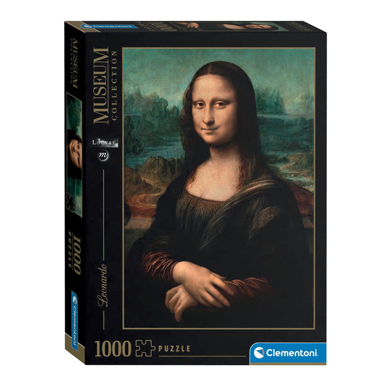 Load image into Gallery viewer, Clementoni legpuzzel leonardo mona lisa, 1000st.