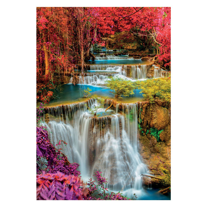 Load image into Gallery viewer, Clementoni legpuzzel colourful thai falls, 1000st.