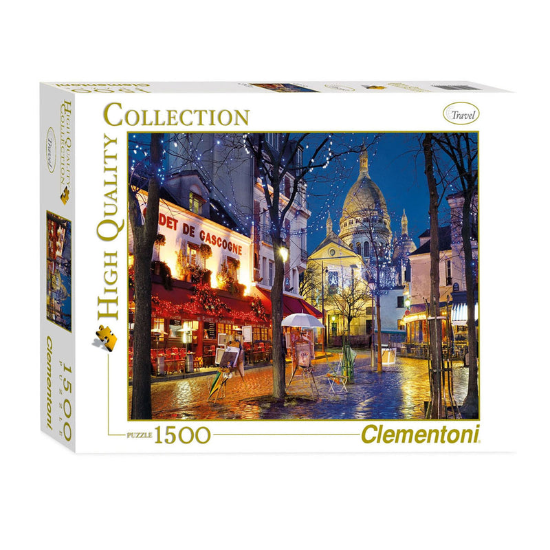 Load image into Gallery viewer, Clementoni legpuzzel paris montmartre, 1500st.
