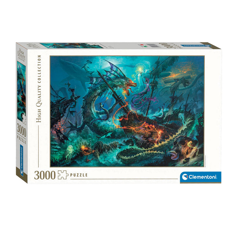 Load image into Gallery viewer, Clementoni legpuzzel the underwater battle, 3000st.