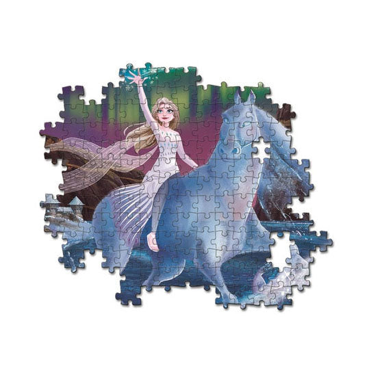 Load image into Gallery viewer, Clementoni legpuzzel super color glowing lights - frozen ii, 104st.