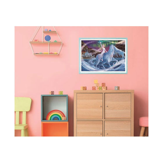 Load image into Gallery viewer, Clementoni legpuzzel super color glowing lights - frozen ii, 104st.