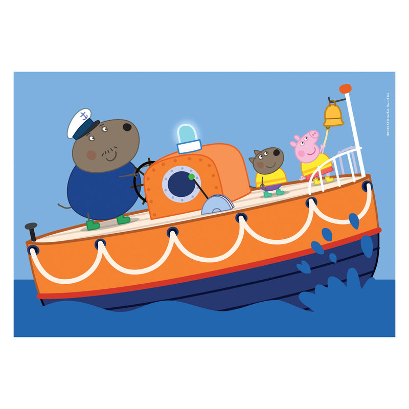 Load image into Gallery viewer, Clementoni legpuzzel super color peppa pig, 2x20st.