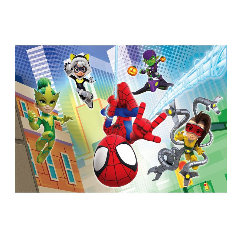 Load image into Gallery viewer, Clementoni puzzel 2x60pcs spidey and his amazing friends =2023==blocco licenza=
