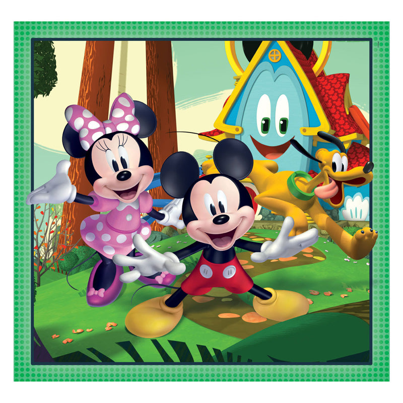 Load image into Gallery viewer, Clementoni legpuzzel super color vierkant mickey and friends, 3x48st.