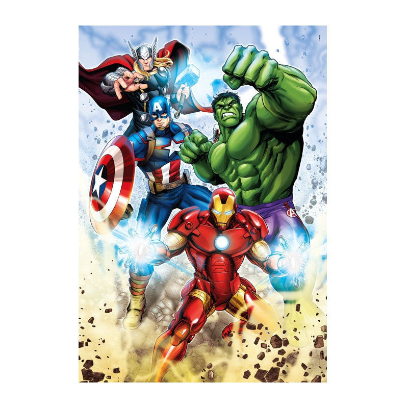 Load image into Gallery viewer, Clementoni legpuzzel super color marvel avengers, 60st.