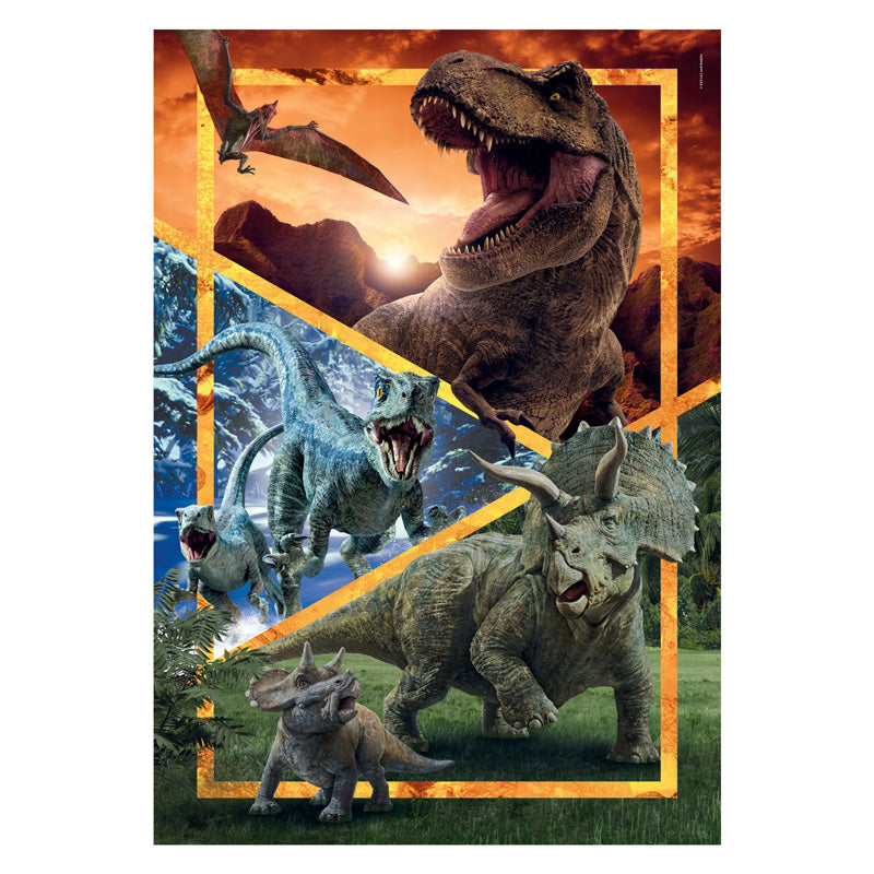 Load image into Gallery viewer, Clementoni legpuzzel super color jurassic world, 104st.