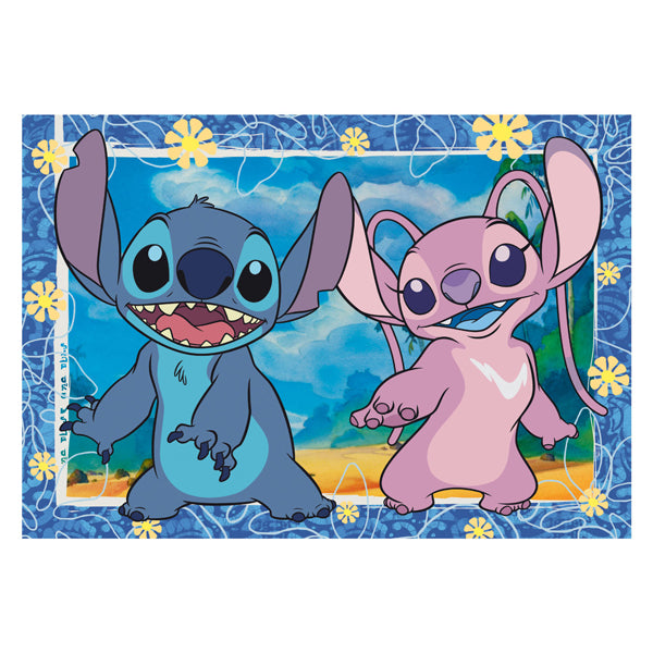 Afbeelding laden in galerijviewer, Clementoni legpuzzel super color disney stitch iii, 104st.