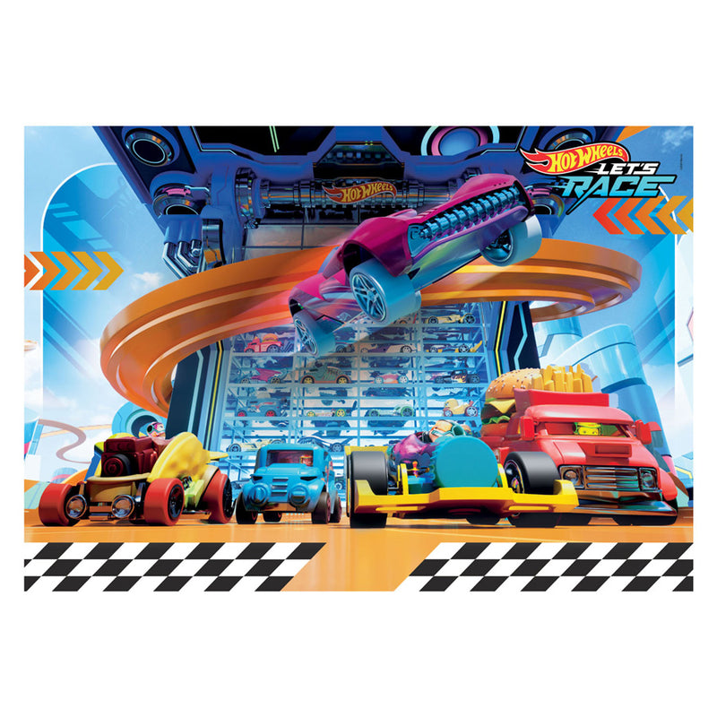 Load image into Gallery viewer, Clementoni legpuzzel super color hot wheels ii, 104st.