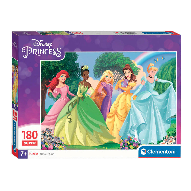 Load image into Gallery viewer, Clementoni legpuzzel super color disney princess, 180st.