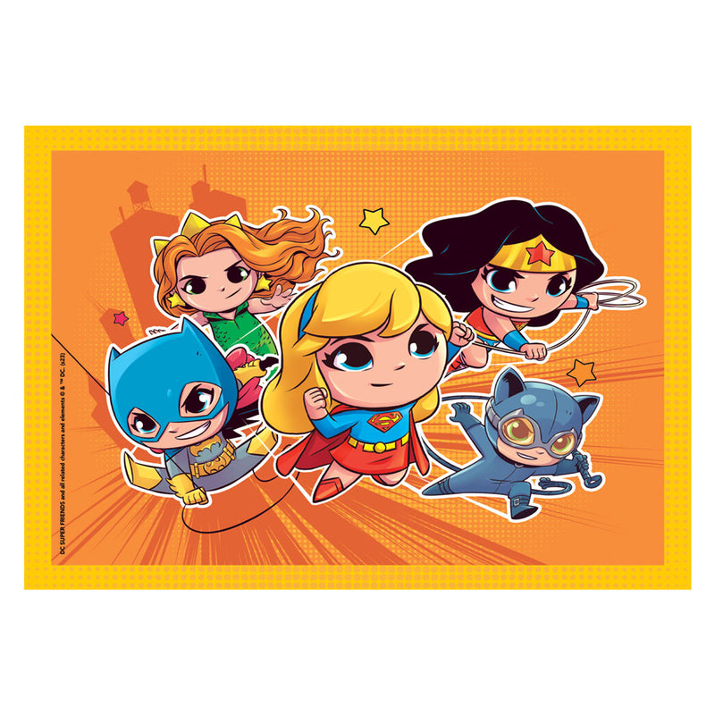 Load image into Gallery viewer, Clementoni legpuzzel 4in1 dc super friends