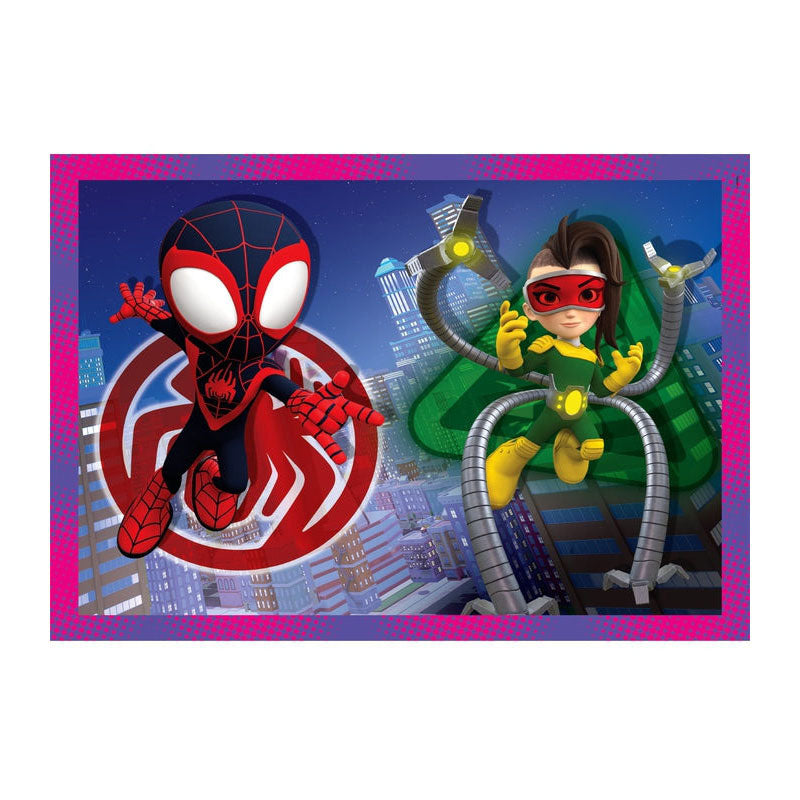 Load image into Gallery viewer, Clementoni legpuzzel 4in1 spidey and his amazing friends