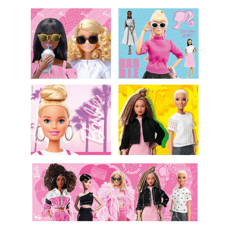 Load image into Gallery viewer, Clementoni legpuzzel super color 10in1 barbie