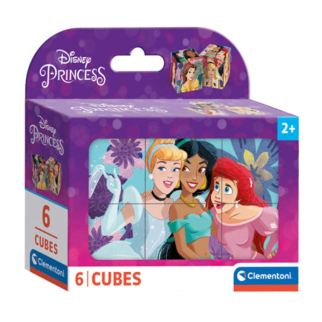 Load image into Gallery viewer, Clementoni blokpuzzel disney princess, 6st.